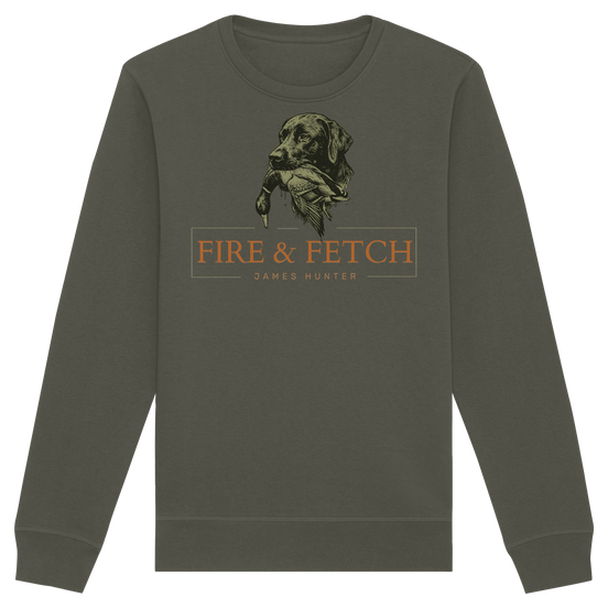 James Hunter - Nature and Beyond Sweatshirts Khaki / XS FIRE & FETCH - Organic Basic Unisex Sweatshirt