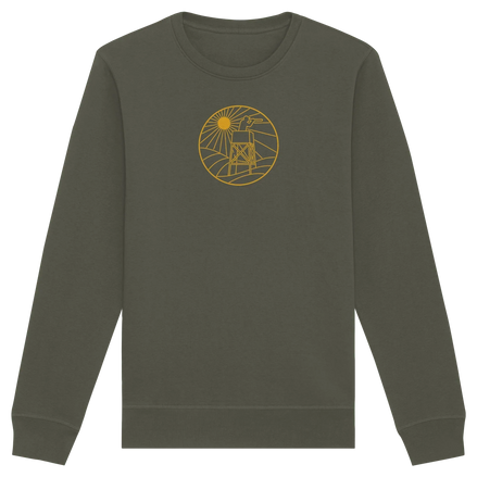 James Hunter - Nature and Beyond Sweatshirts Khaki / XS Golden Circle - Organic Basic Unisex Sweatshirt