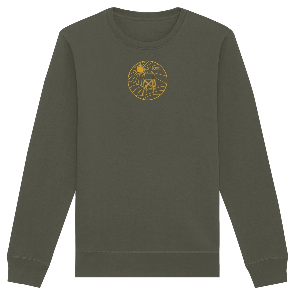 Golden Hunter’s Stand - Organic Basic Unisex Sweatshirt - James Hunter - Nature and Beyond