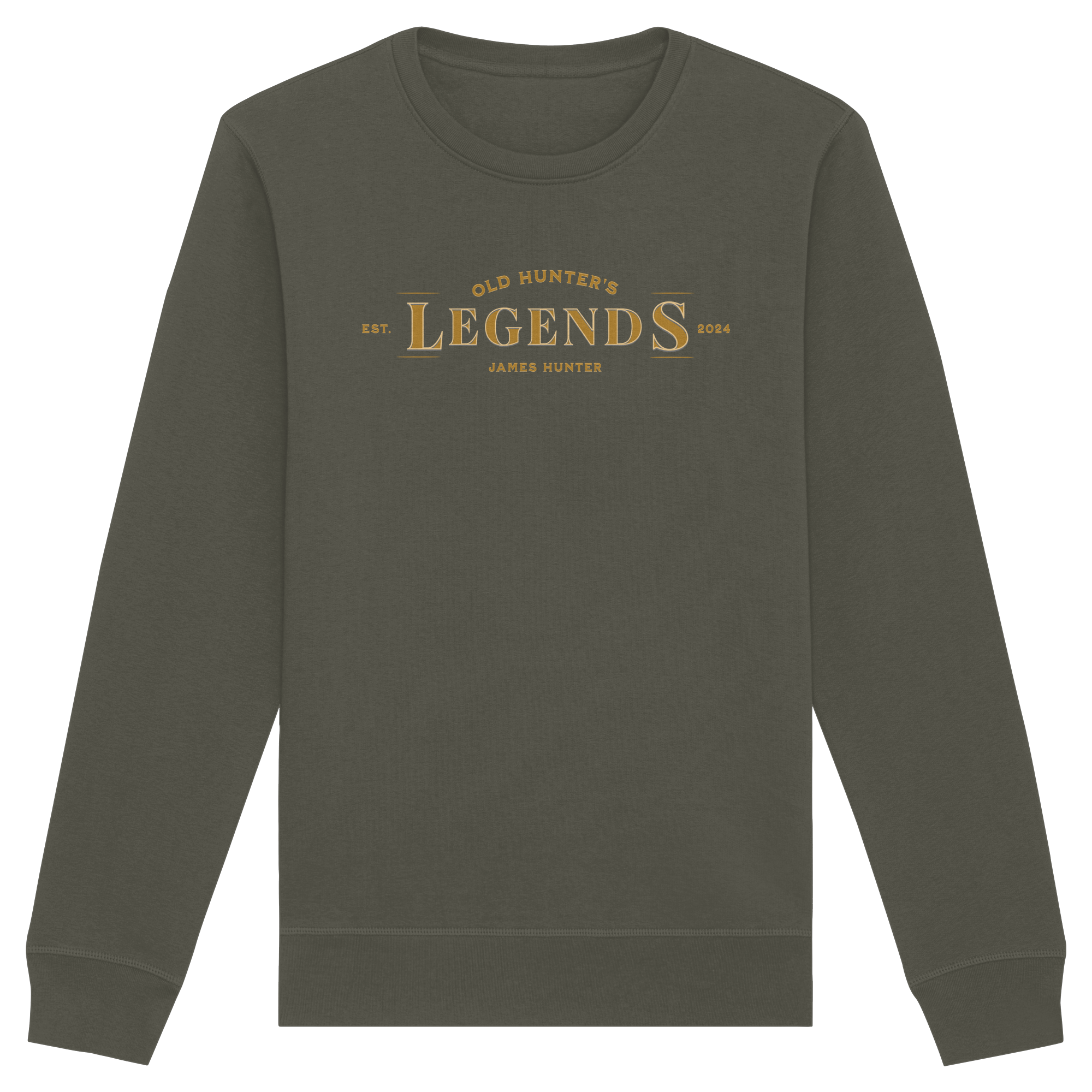 James Hunter - Nature and Beyond Sweatshirts Khaki / XS Old Hunter's Legends - Organic Basic Unisex Sweatshirt