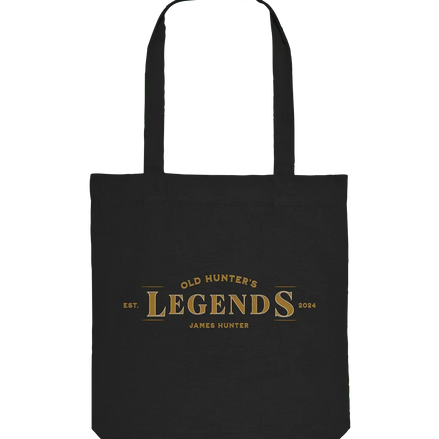 James Hunter - Nature and Beyond Taschen Black / ca. 38x42 Old Hunter's Legends - Organic Tote-Bag