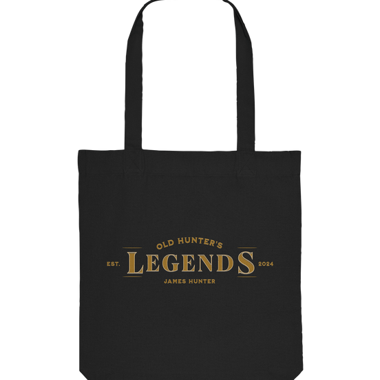 James Hunter - Nature and Beyond Taschen Black / ca. 38x42 Old Hunter's Legends - Organic Tote-Bag