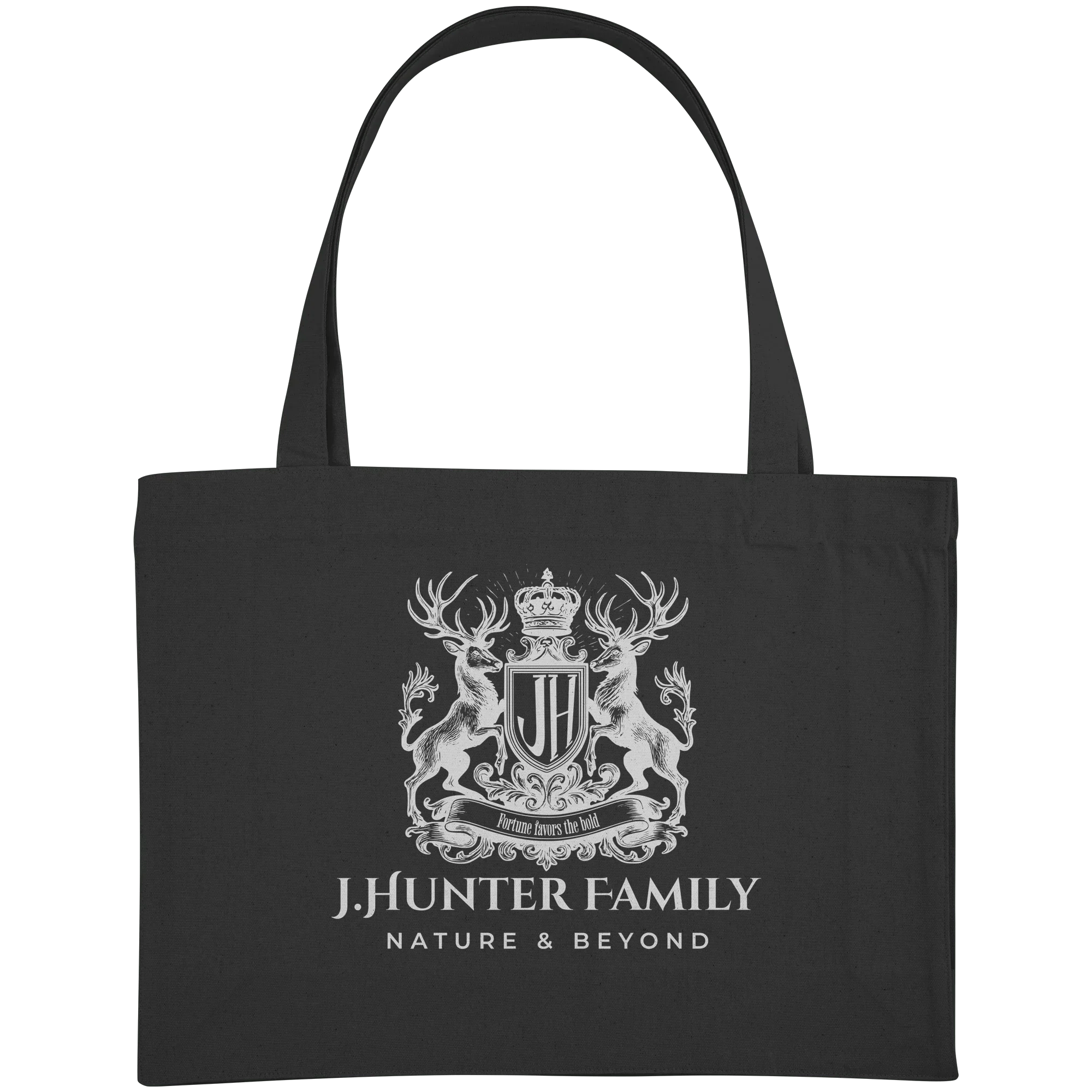 James Hunter - Nature and Beyond Taschen Black / ca. 49x37 James Hunter Family - Black / White - Organic Shopping-Bag