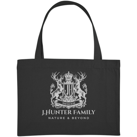 James Hunter - Nature and Beyond Taschen Black / ca. 49x37 James Hunter Family - Black / White - Organic Shopping-Bag