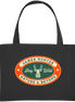 James Hunter - Nature and Beyond Taschen Black / ca. 49x37 Stay Wild - Organic Shopping-Bag