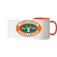 James Hunter - Nature and Beyond Trinkgefäße Orange / 330ml Stay Wild - Panorama Tasse zweifarbig