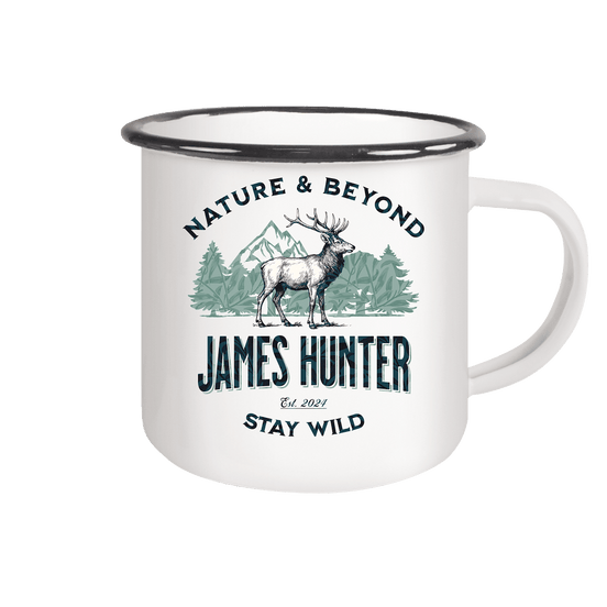 James Hunter - Nature and Beyond Trinkgefäße White / 300ml James Hunter - Nature & Beyond - Emaille Tasse (Black)