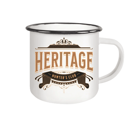 The Heritage Collection - Emaille Tasse (Black) - James Hunter - Nature and Beyond