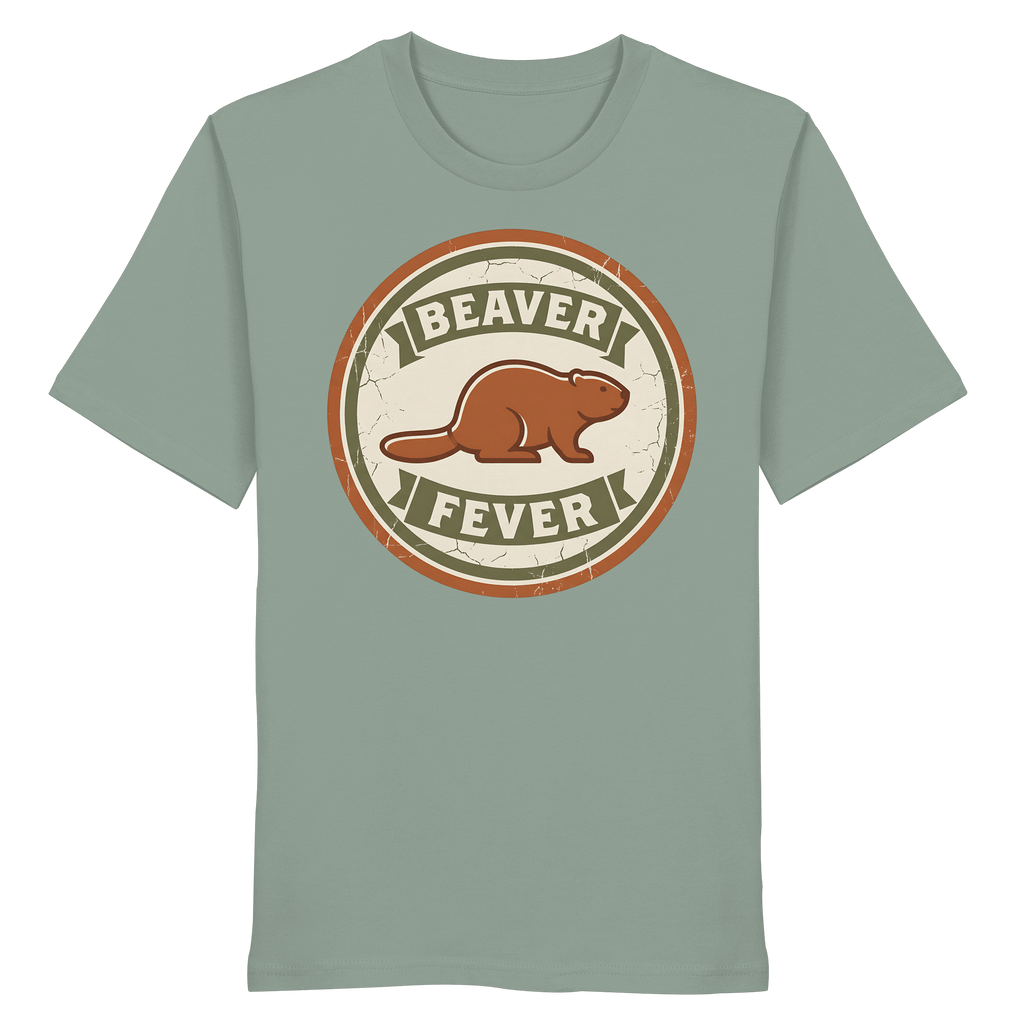 James Hunter - Nature and Beyond Unisex-Shirts Aloe / XS Beaver Fever - Organic Shirt