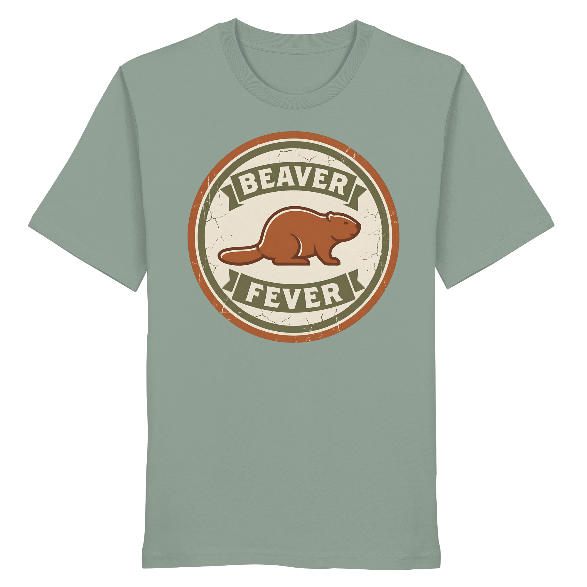 James Hunter - Nature and Beyond Unisex-Shirts Aloe / XS Beaver Fever - Organic Shirt