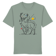 James Hunter - Nature and Beyond Unisex-Shirts Aloe / XS Geometry of the Wild  — Art Collection No.3 - Organic Shirt