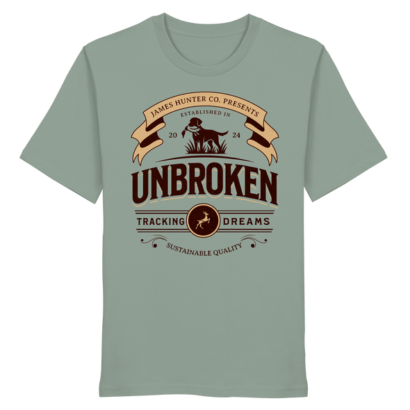 James Hunter - Nature and Beyond Unisex-Shirts Aloe / XS J. H. Unbroken - Tracking Dreams - Organic Shirt