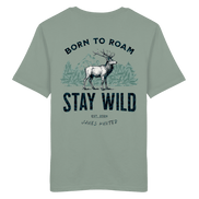James Hunter - Nature and Beyond Unisex-Shirts Aloe / XS STAY WILD - Boarn to Roam