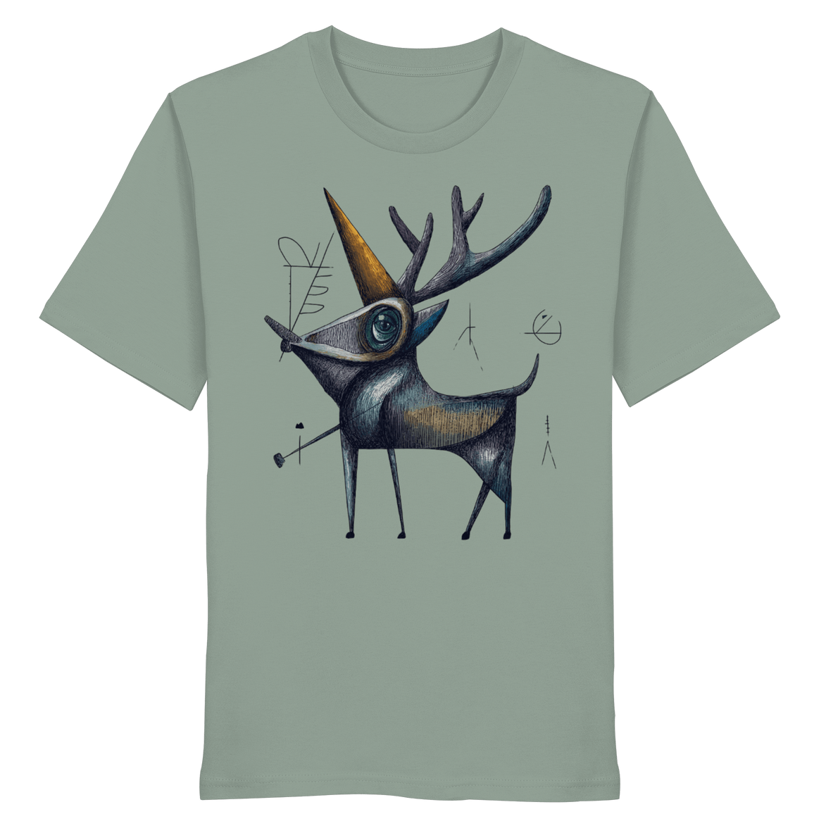 James Hunter - Nature and Beyond Unisex-Shirts Aloe / XS The Watcher — Art Collection Organic T-Shirt No. 8