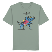 James Hunter - Nature and Beyond Unisex-Shirts Aloe / XS Wild Charge — Art Collection Organic T-Shirt No. 5 - Organic Shirt
