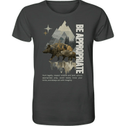 James Hunter - Nature and Beyond Unisex-Shirts Anthracite / XS Be Appropriate - Organic Shirt