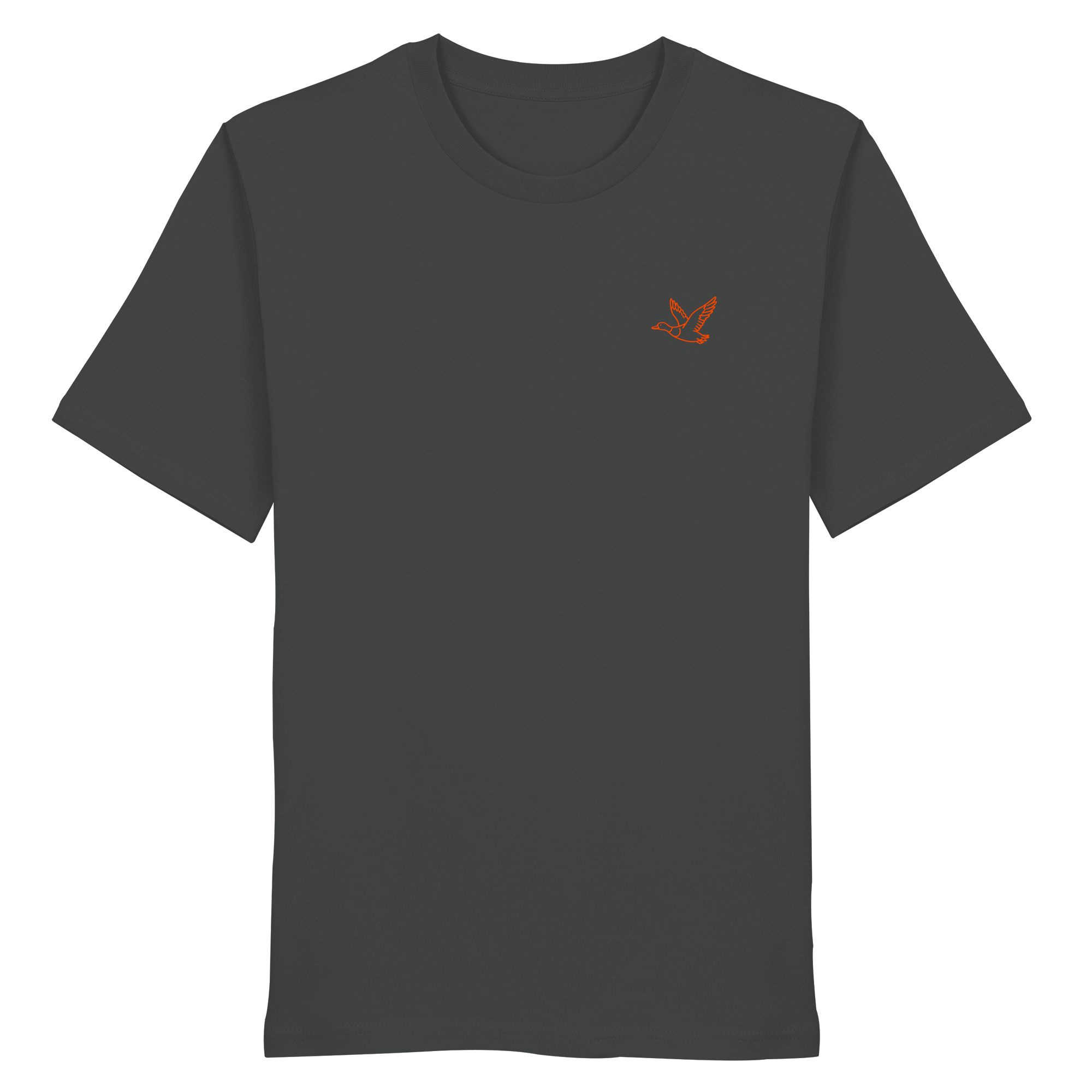 James Hunter - Nature and Beyond Unisex-Shirts Anthracite / XS Flying Duck - Organic Shirt