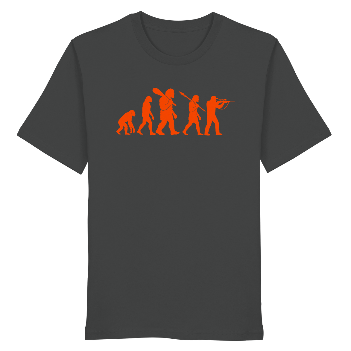 James Hunter - Nature and Beyond Unisex-Shirts Anthracite / XS Hunter's Evolution - Organic Shirt