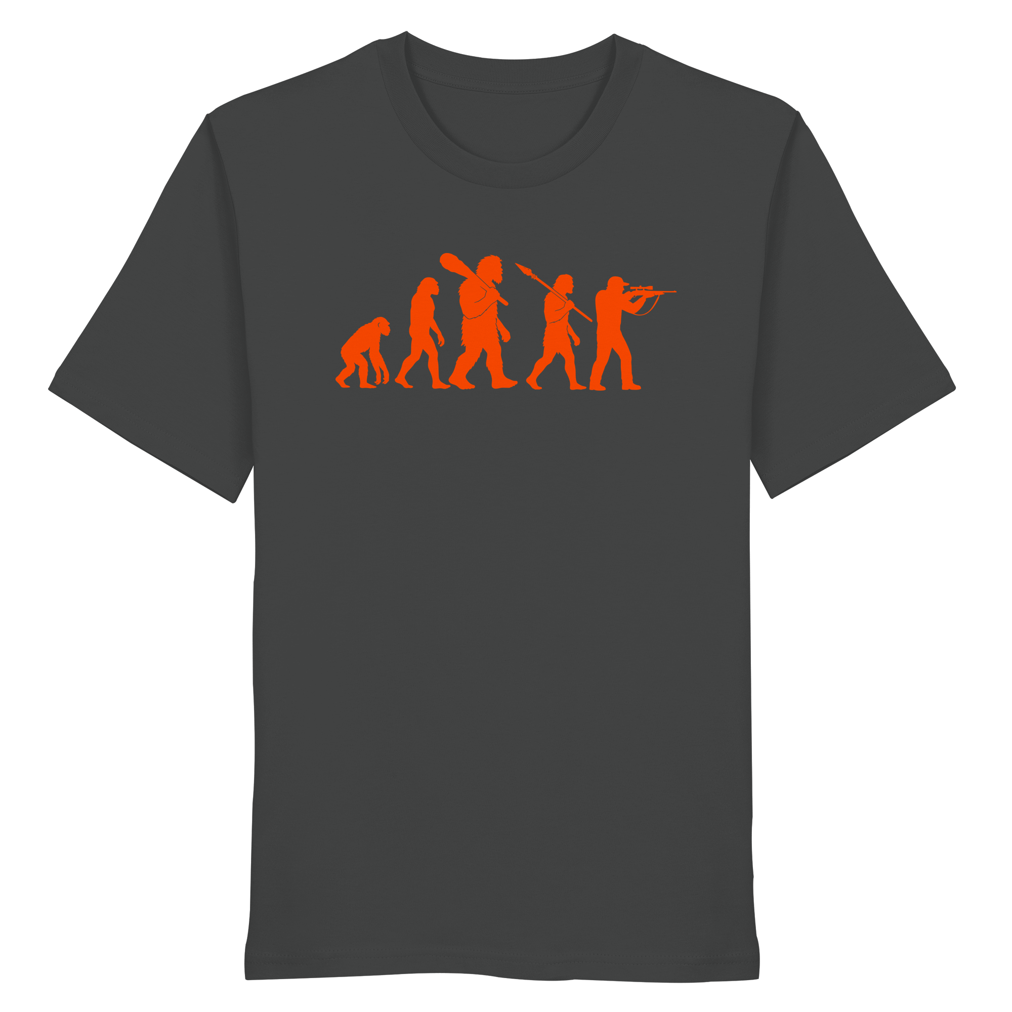 James Hunter - Nature and Beyond Unisex-Shirts Anthracite / XS Hunter's Evolution - Organic Shirt