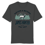 James Hunter - Nature and Beyond Unisex-Shirts Anthracite / XS James Hunter - Nature & Beyond - Organic Shirt