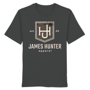 James Hunter - Nature and Beyond Unisex-Shirts Anthracite / XS JH apparel - Organic Shirt