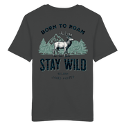 James Hunter - Nature and Beyond Unisex-Shirts Anthracite / XS STAY WILD - Boarn to Roam
