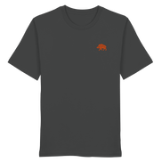 James Hunter - Nature and Beyond Unisex-Shirts Anthracite / XS The Boar - Organic Shirt
