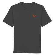 James Hunter - Nature and Beyond Unisex-Shirts Anthracite / XS The Fox - Organic Shirt