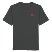 James Hunter - Nature and Beyond Unisex-Shirts Anthracite / XS The Raccoon (orange) - Organic Shirt