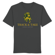 James Hunter - Nature and Beyond Unisex-Shirts Anthracite / XS Track & Take - Organic Shirt