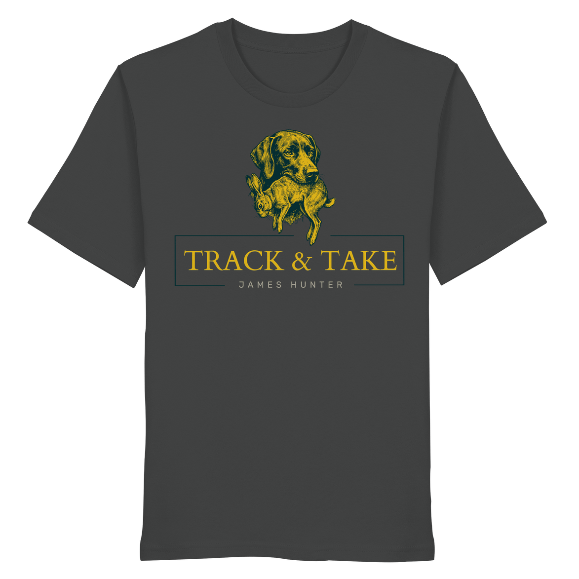 James Hunter - Nature and Beyond Unisex-Shirts Anthracite / XS Track & Take - Organic Shirt