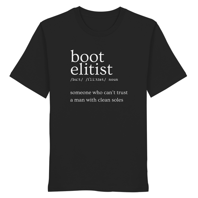 James Hunter - Nature and Beyond Unisex-Shirts Black / XS Boot Elitist - Organic Shirt