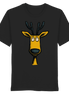 James Hunter - Nature and Beyond Unisex-Shirts Black / XS Deer Caricature - Organic Shirt