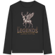 James Hunter - Nature and Beyond Unisex-Shirts Black / XS Deer Legends - Organic Longsleeve T-Shirt