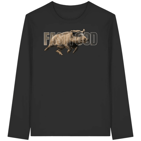 FASTFOOD - Organic Longsleeve T-Shirt - James Hunter - Nature and Beyond