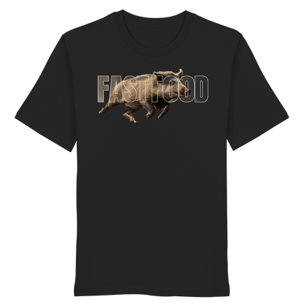 James Hunter - Nature and Beyond Unisex-Shirts Black / XS FASTFOOD - Organic Shirt