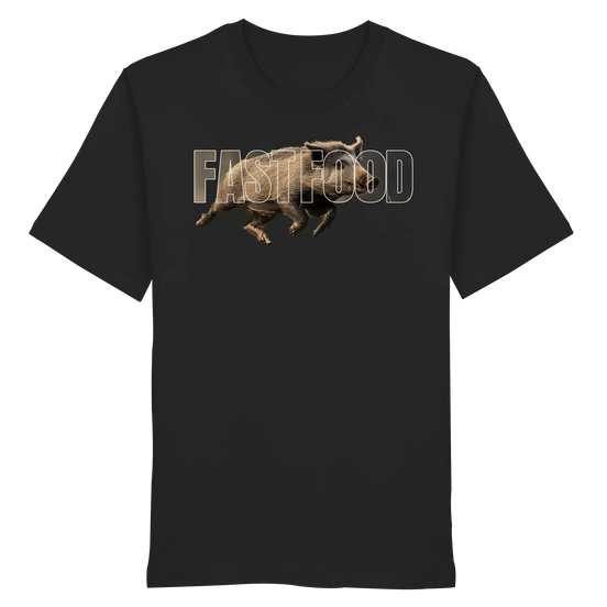 James Hunter - Nature and Beyond Unisex-Shirts Black / XS FASTFOOD - Organic Shirt