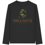 James Hunter - Nature and Beyond Unisex-Shirts Black / XS FIRE & FETCH - Organic Longsleeve T-Shirt