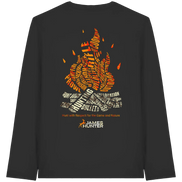 Fire & Words - Organic Longsleeve T-Shirt - James Hunter - Nature and Beyond