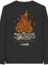 Fire & Words - Organic Longsleeve T-Shirt - James Hunter - Nature and Beyond