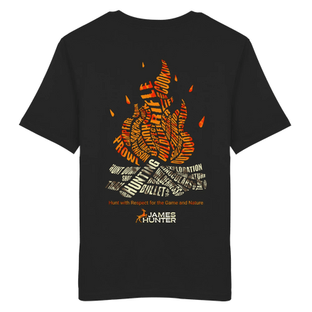 Fire & Words - Organic Shirt - James Hunter - Nature and Beyond
