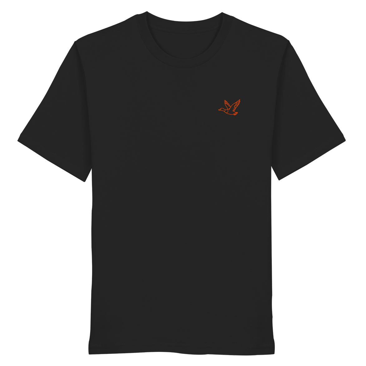James Hunter - Nature and Beyond Unisex-Shirts Black / XS Flying Duck - Organic Shirt