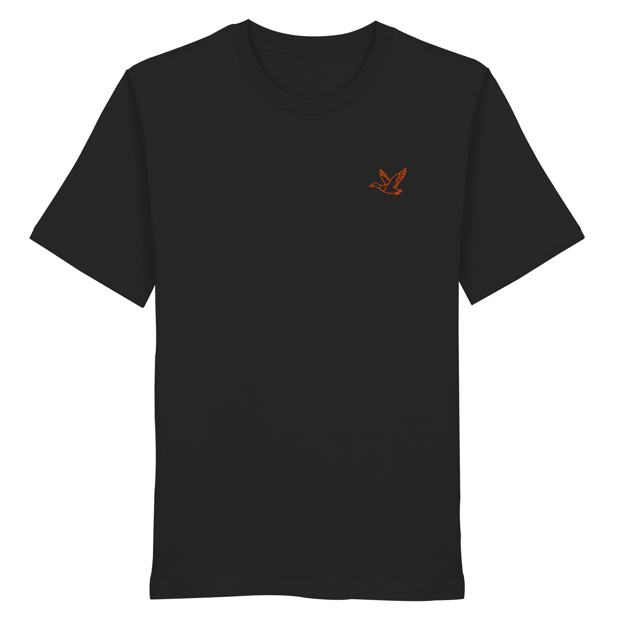 James Hunter - Nature and Beyond Unisex-Shirts Black / XS Flying Duck - Organic Shirt
