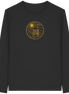 James Hunter - Nature and Beyond Unisex-Shirts Black / XS Golden Circle - Organic Longsleeve T-Shirt