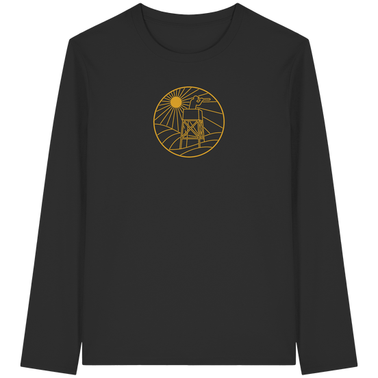 James Hunter - Nature and Beyond Unisex-Shirts Black / XS Golden Circle - Organic Longsleeve T-Shirt