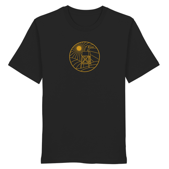 James Hunter - Nature and Beyond Unisex-Shirts Black / XS Golden Circle - Organic Shirt