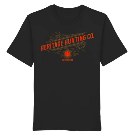 James Hunter - Nature and Beyond Unisex-Shirts Black / XS Heritage Hunting Co. - Organic Shirt