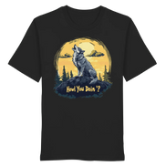 James Hunter - Nature and Beyond Unisex-Shirts Black / XS Howl You Doin' ? - Organic Shirt