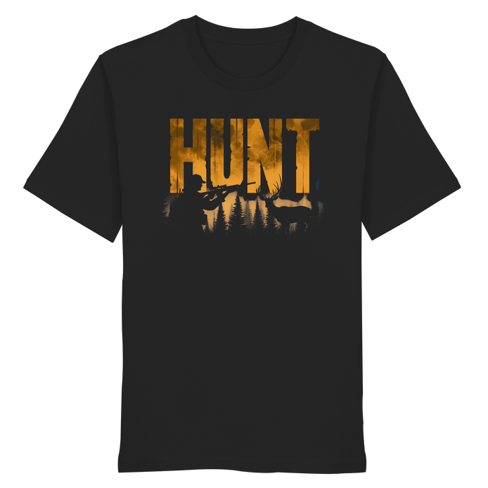 James Hunter - Nature and Beyond Unisex-Shirts Black / XS HUNT with James Hunter - Organic Shirt