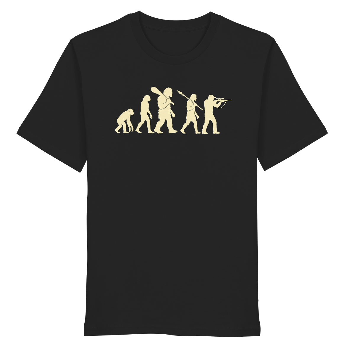 James Hunter - Nature and Beyond Unisex-Shirts Black / XS Hunter's Evolution - Organic Shirt